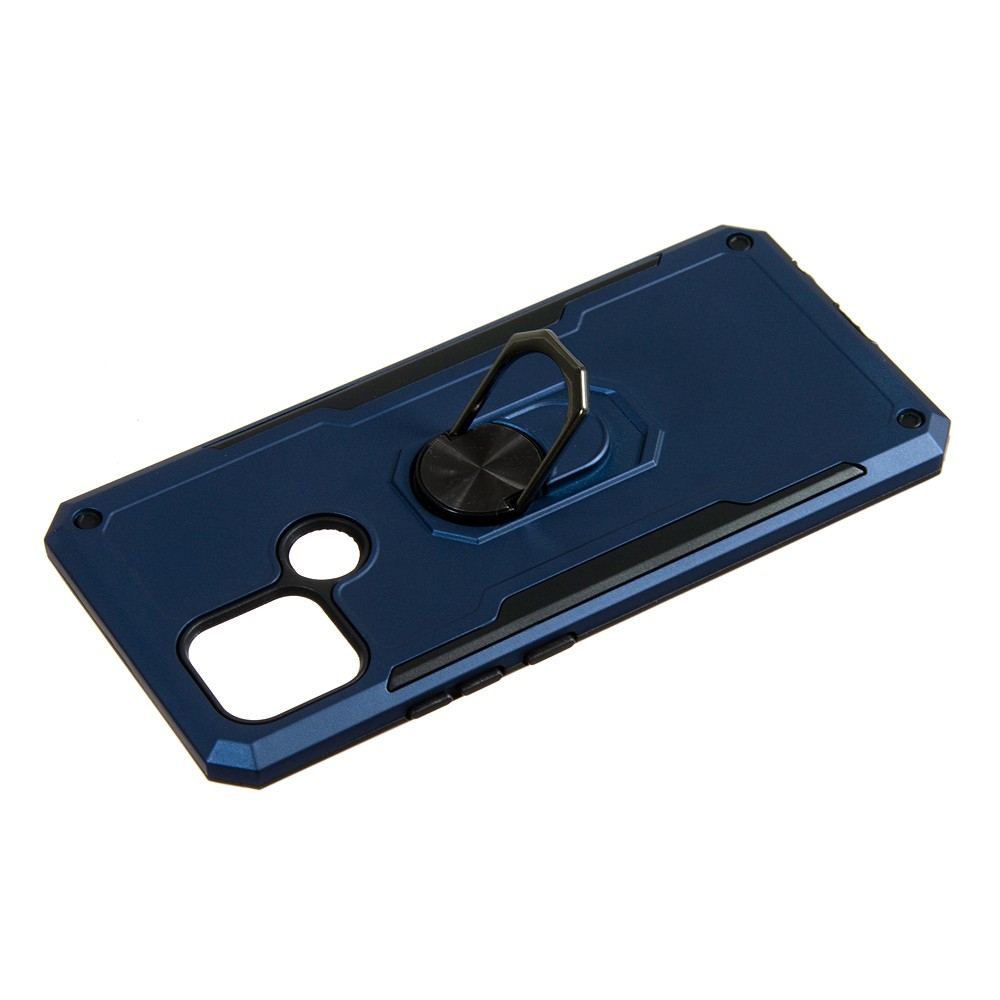 Накладка під магнітний тримач Serge Ring для Oppo A15 / A15s Dark blue-1