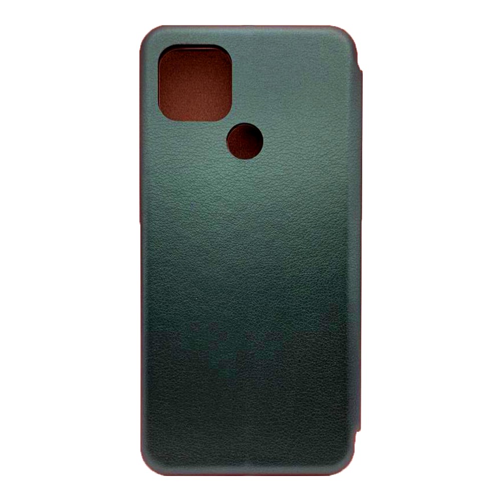 Книжка Premium для Oppo A15 / A15s/ A35 темно-зелена-1