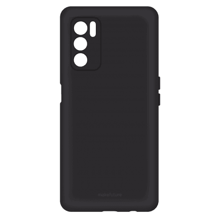 Накладка Cool Black для Oppo A16/A16s/A54s (чорний)-0
