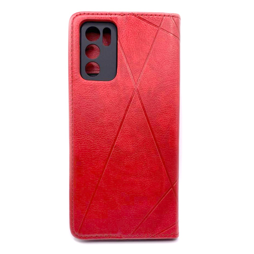 Книжка Business для Oppo A16/A54s (Червона)-1