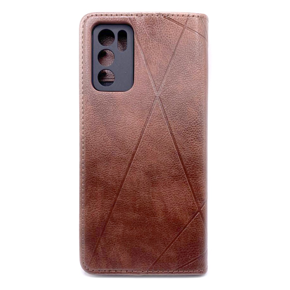 Книжка Business для Oppo A16/A54s (Коричнева)-1