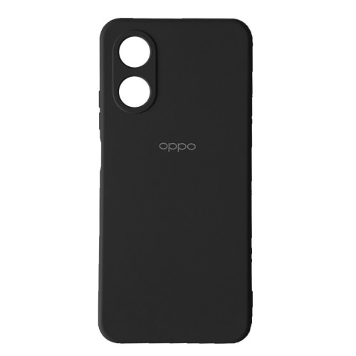 Silicone Case Full для Oppo A17 Black-0
