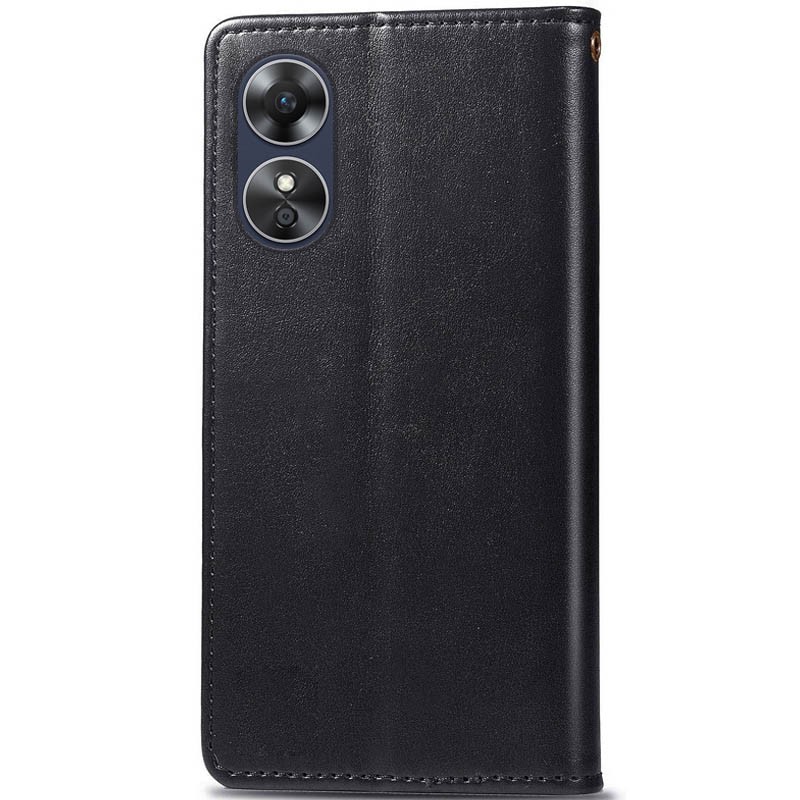 Книжка GETMAN Gallant для Oppo A17/A17k Чорна-1