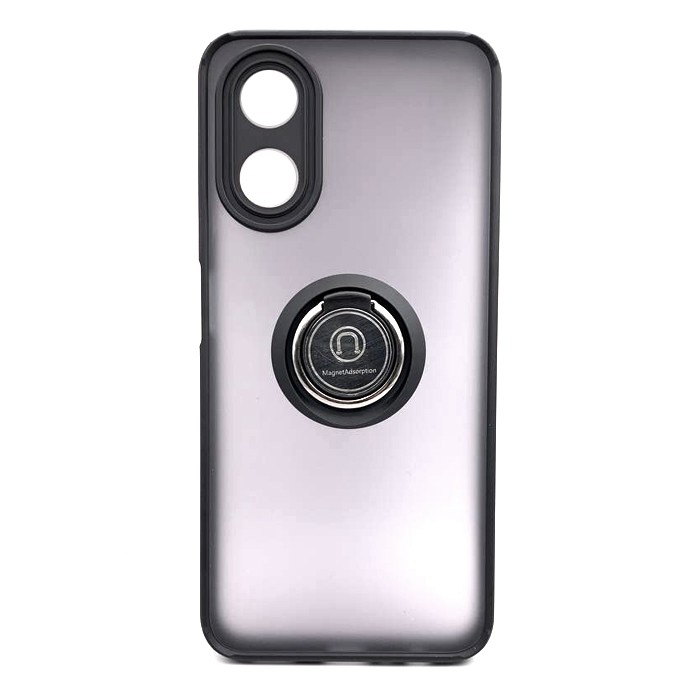 Накладка Totu Gingle Ring для Oppo A17/A17k чорна-0