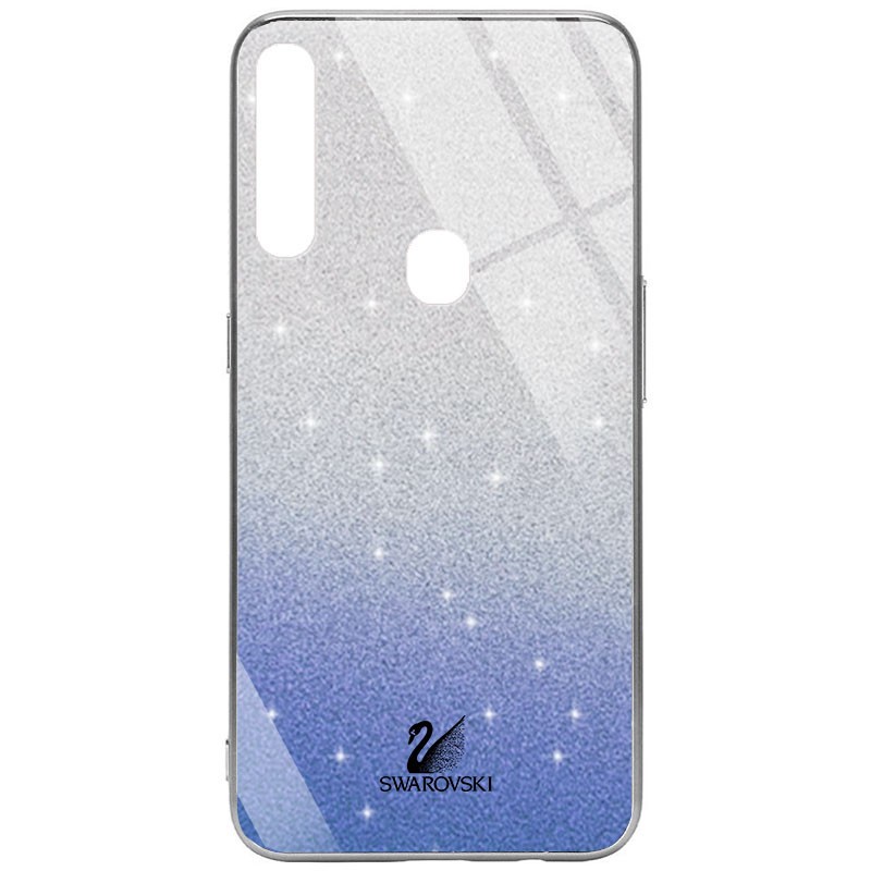 Накладка Glass SW для Oppo A31 Синя-0