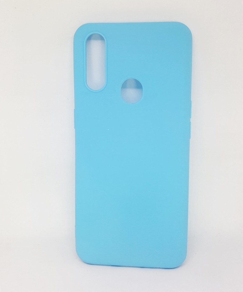 Накладка TPU Soft case для Oppo A31 синя-0