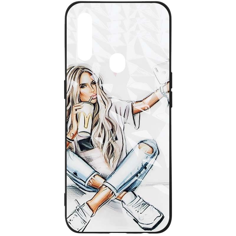Накладка Ladies для Oppo A31  "Selfie"-0