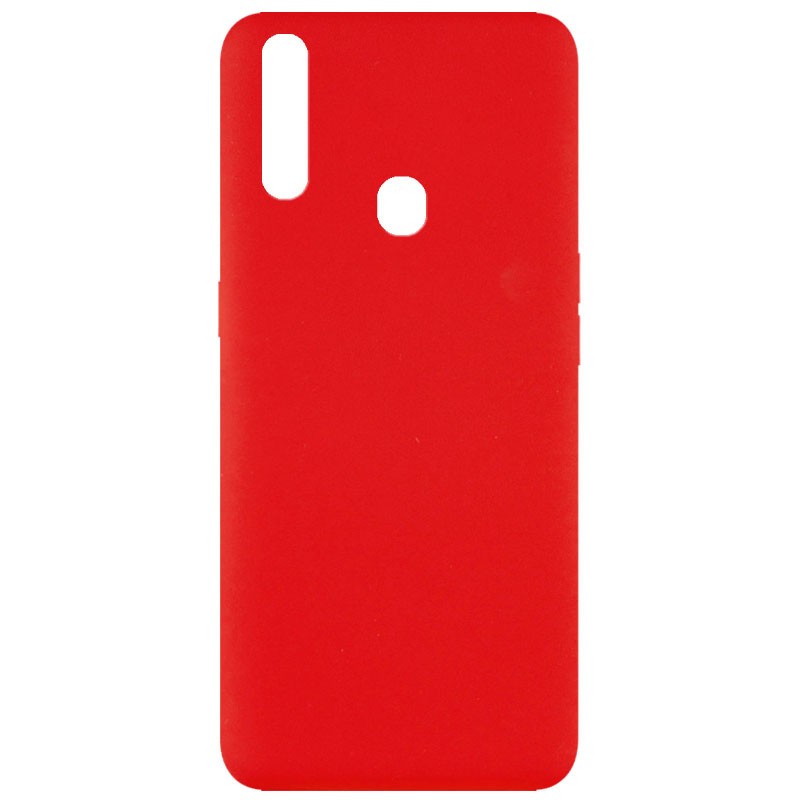 Silicone Cover Full without Logo (A) для Oppo A31 (Red)-0