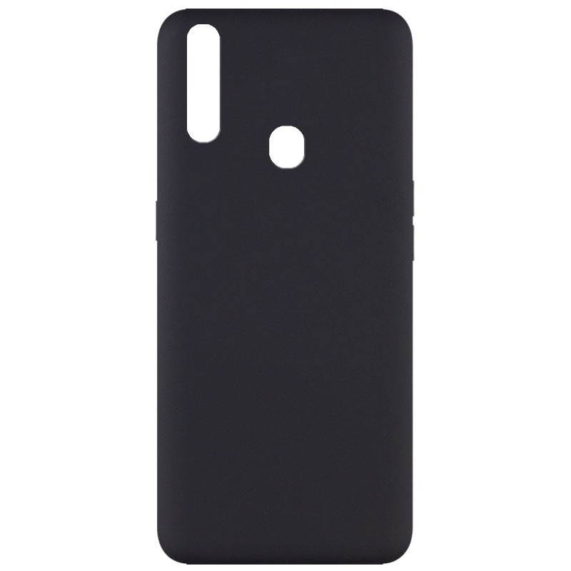 Silicone Cover Full without Logo (A) для Oppo A31 (Black)-0