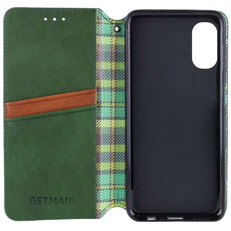 Книжка GETMAN Cubic для Oppo A78 зелена-2