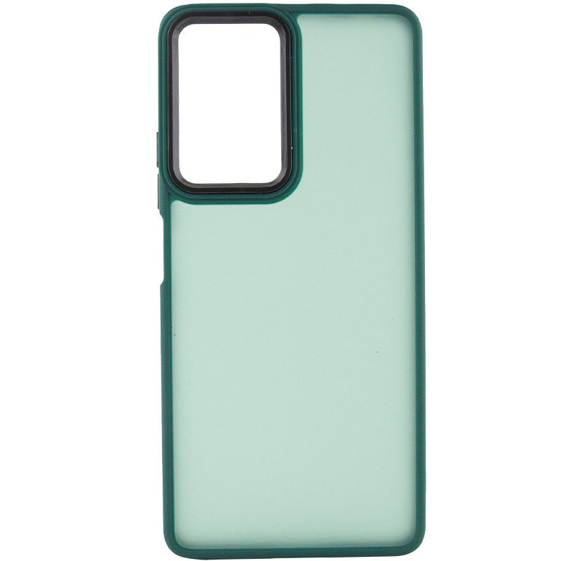 Накладка TPU+PC Lyon Frosted для Moto G85 /Motorola Edge 50 Fusion (Green)-0