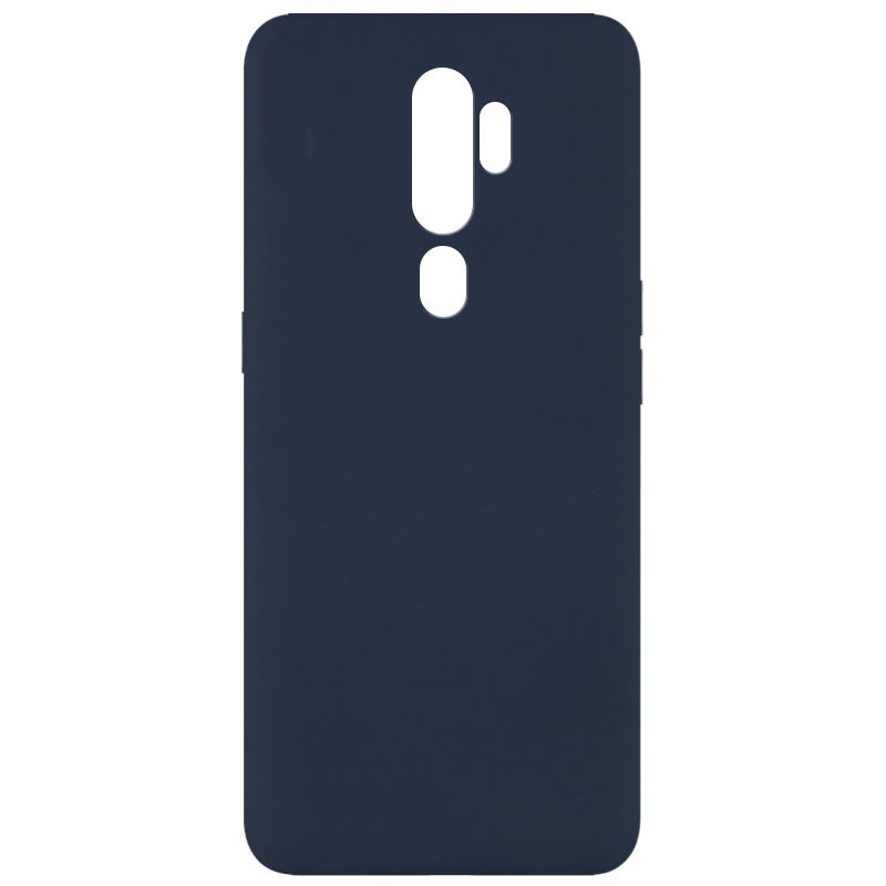 Silicone Cover Full without Logo (A) для Oppo A5 (2020) / Oppo A9 (2020)  (Midnight blue)-0