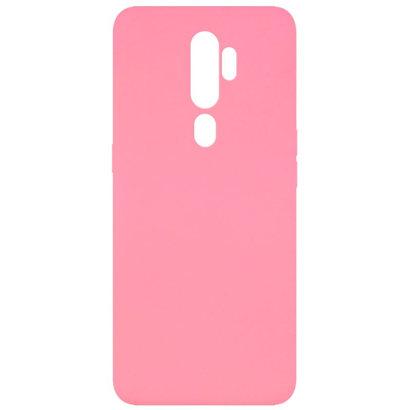 Silicone Cover Full without Logo (A) для Oppo A5 (2020) / Oppo A9 (2020) (Pink)-0