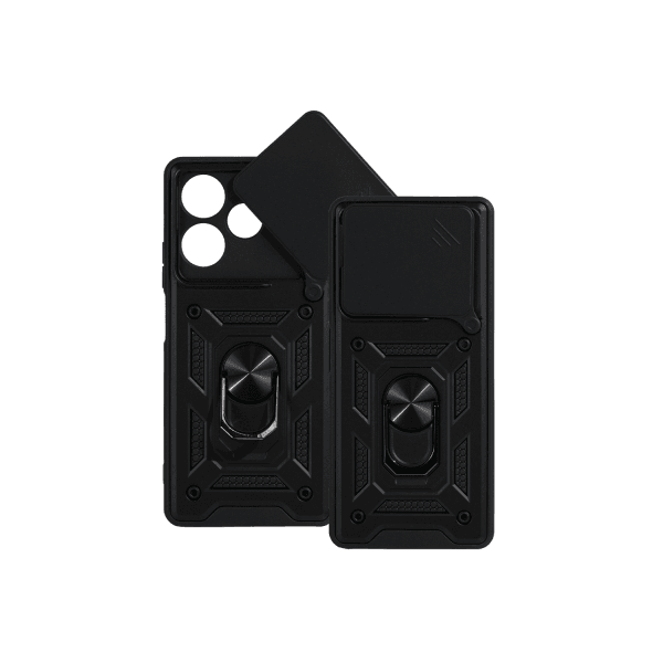 Накладка Camshield Serge Ring for Magnet для Oppo A5 Pro Чорний-0