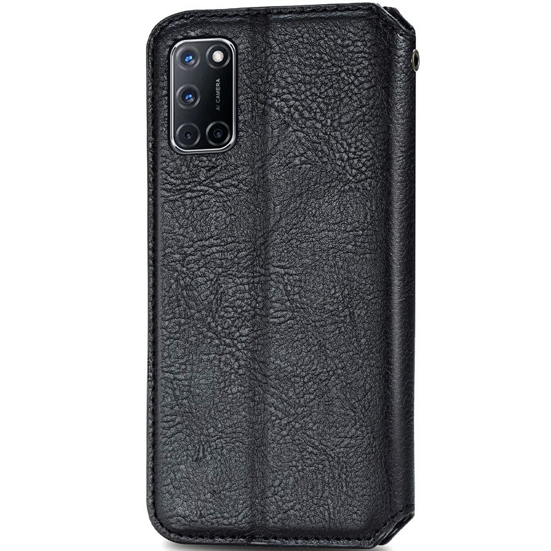 Книжка GETMAN Cubic для Oppo A52/A72/A92 чорна-1