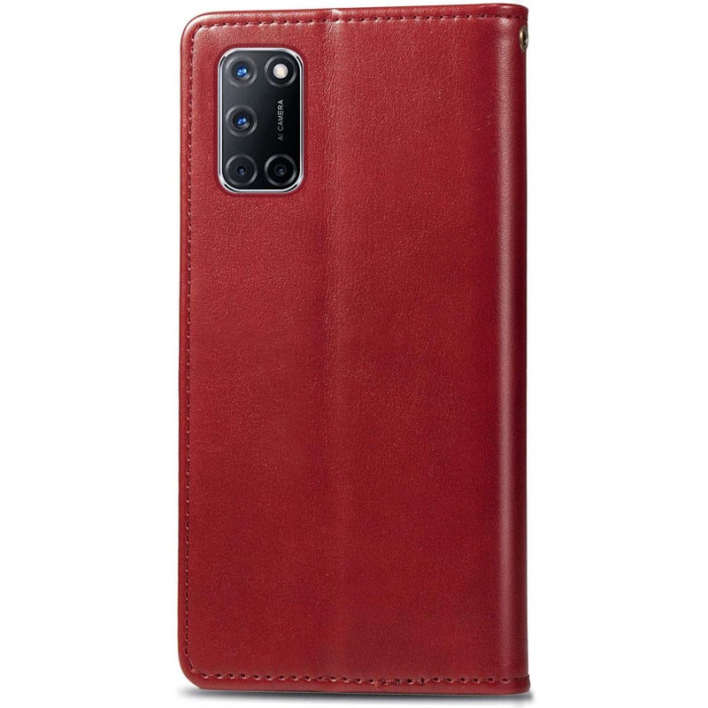 Книжка GETMAN Gallant для Oppo A52/A72/A92 червона-1