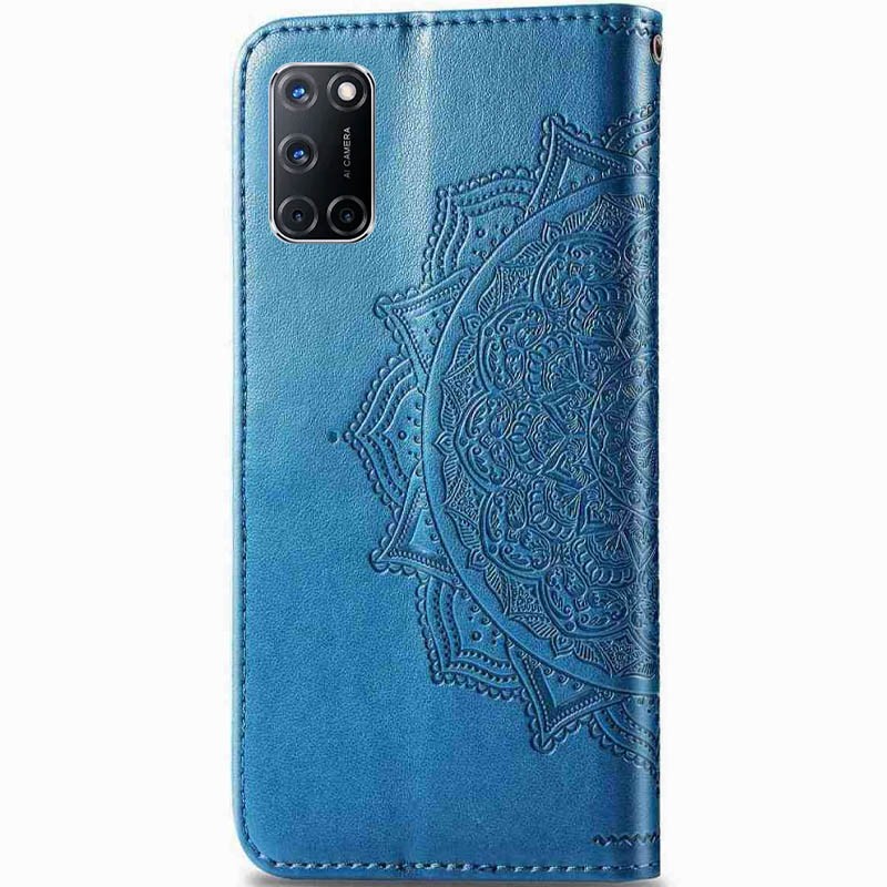 Книжка Art Case для Oppo  A52 / 72 /92 (Синя)-1