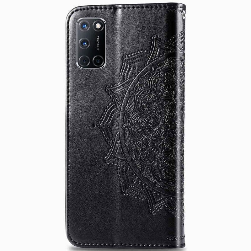 Книжка Art Case для Oppo  A52 / 72 /92 (Чорна)-1