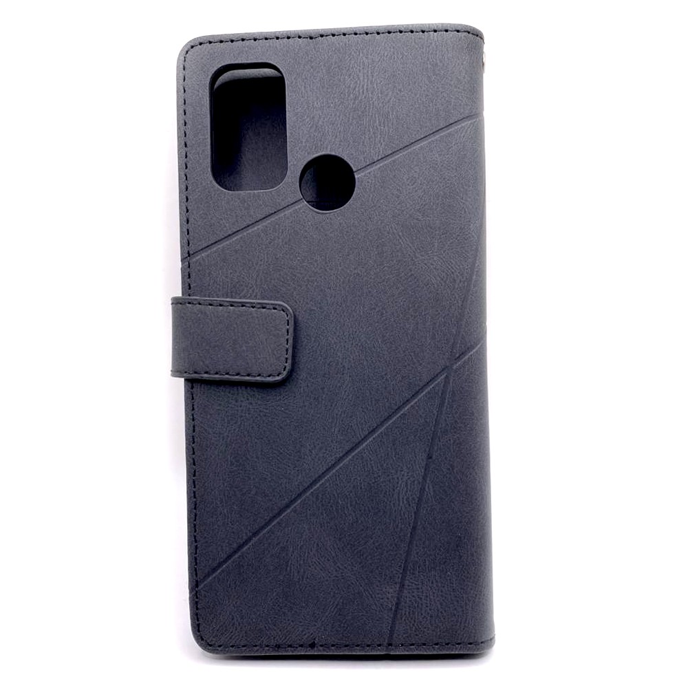 Чохол книжка Letaher flip для Oppo A53 /A53s (Black)-1