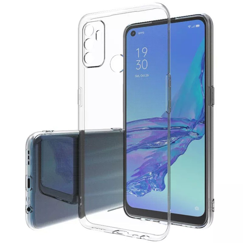 Накладка Epic Transparent 1,0mm для Oppo A53/A32/A33 прозорий силікон-0