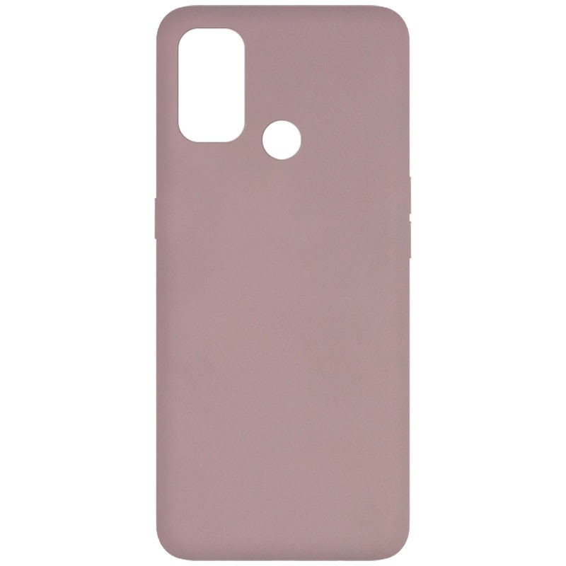 Silicone Cover Full without Logo (A) для Oppo A53 / A32 / A33 (Pink Sand)-0