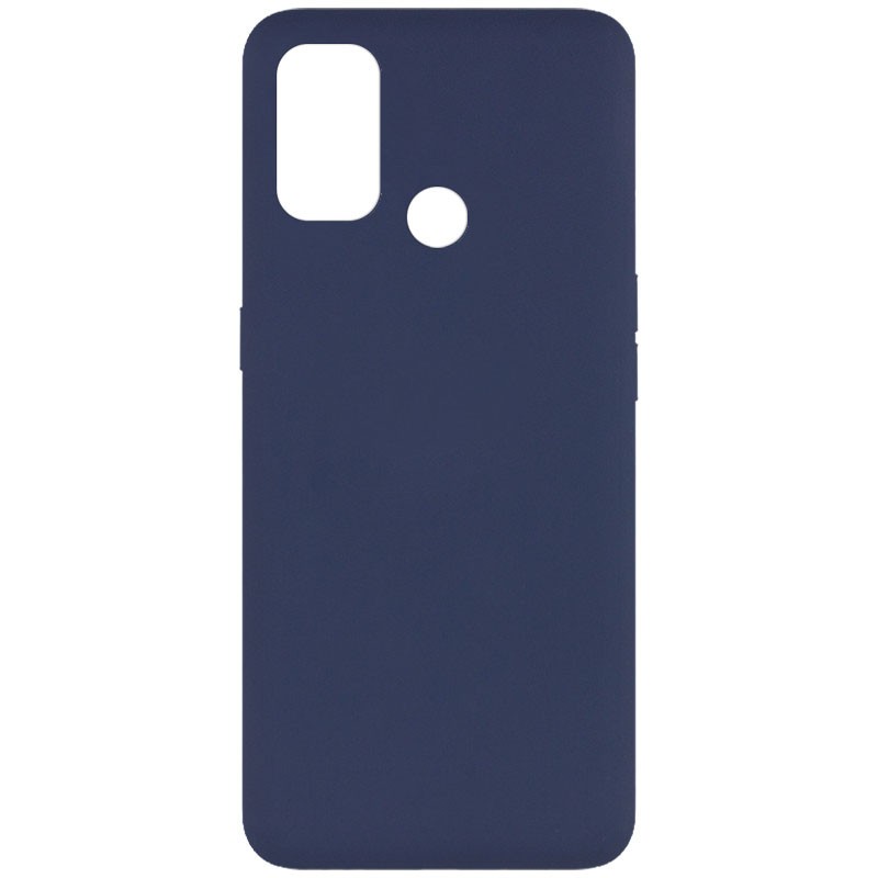 Silicone Cover Full without Logo (A) для Oppo A53 / A32 / A33 (Midnight blue)-0