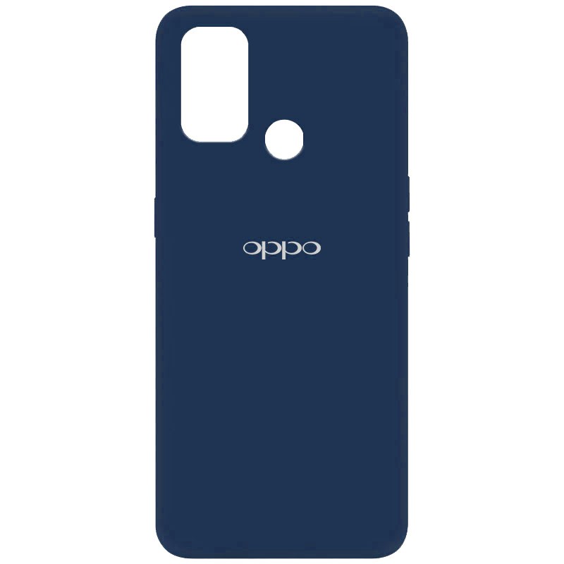 Silicone Cover My Color Full Protective (A) для Oppo A53/A32/A33 (Navy Blue)-0