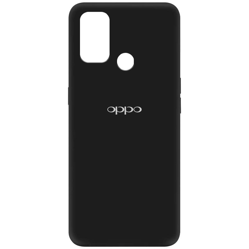 Silicone Cover My Color Full Protective (A) для Oppo A53/A32/A33 (Black)-0