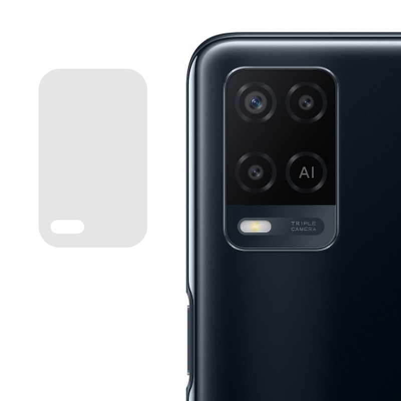 Гнучке захисне скло 0.18mm на камеру для Oppo A54 4G прозоре-0