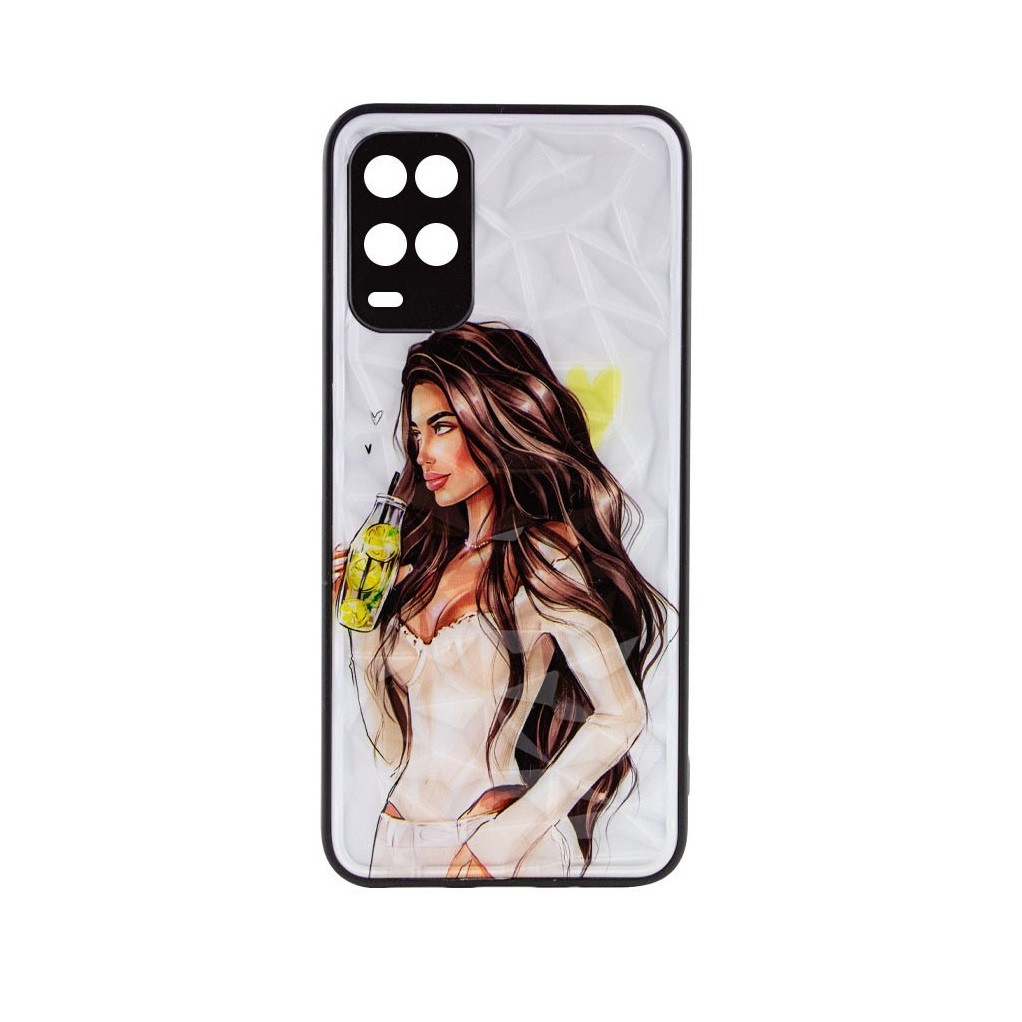 Накладка Prisma Ladies для Oppo A54 Дівчина з лимонадом-0