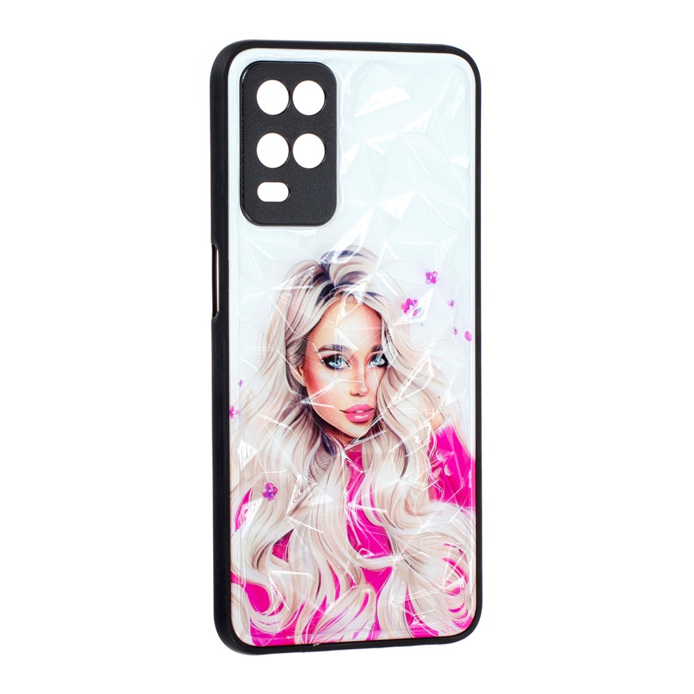 Накладка Ladies для Oppo A54 Girl Pink-0