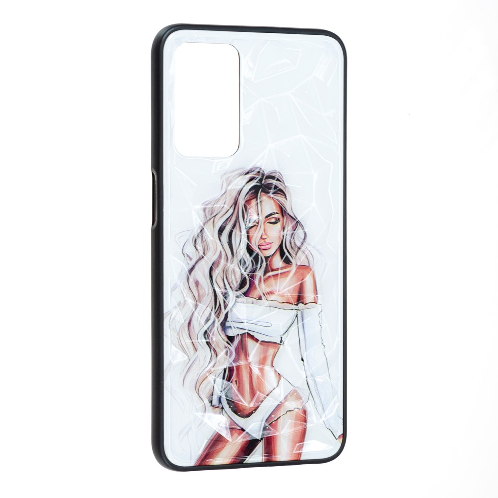 Накладка Ladies для Oppo A54  Girl White-0