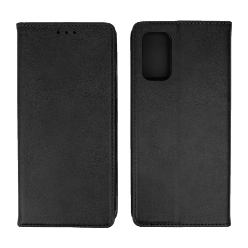 Книжка Black TPU Magnet для Samsung S20FE Чорна-0