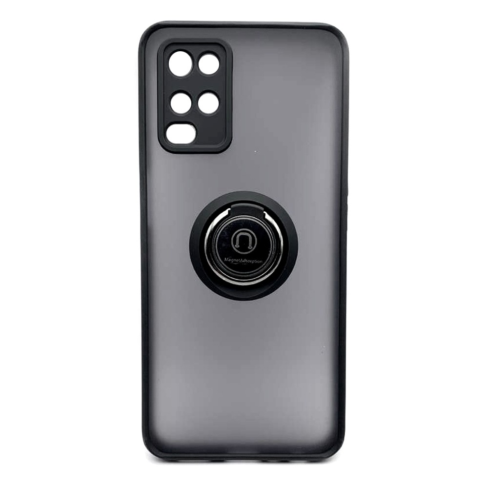 Накладка Totu Gingle Ring для Oppo A54 4G чорна-0