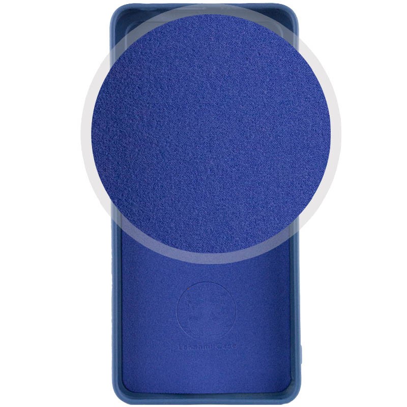 Silicone Cover Full Camera without Logo (A) для Oppo A38/A18 (Navy blue)-1