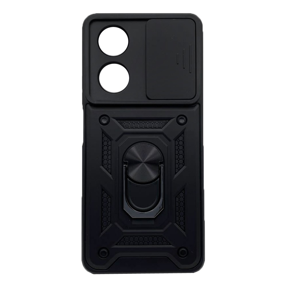 Накладка Camshield Serge Ring для Oppo A58 4G Чорний-0