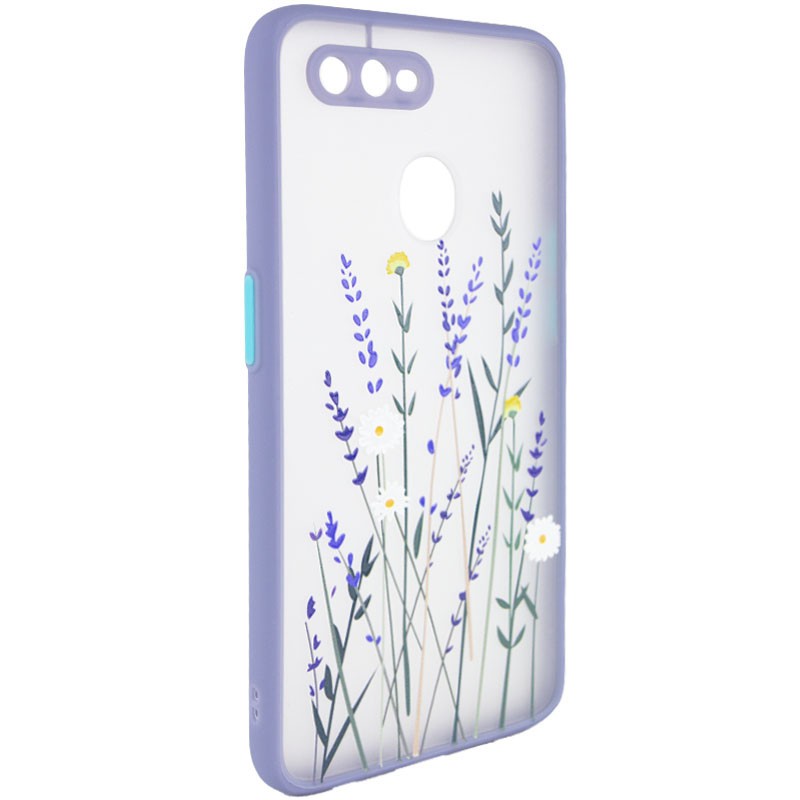 Накладка Totu Gingle Print для Oppo A5s / Oppo A12  Польові квіти-1