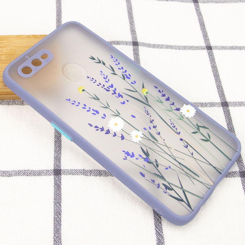Накладка Totu Gingle Print для Oppo A5s / Oppo A12  Польові квіти-2