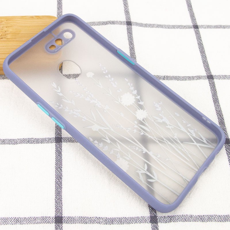 Накладка Totu Gingle Print для Oppo A5s / Oppo A12  Польові квіти-3