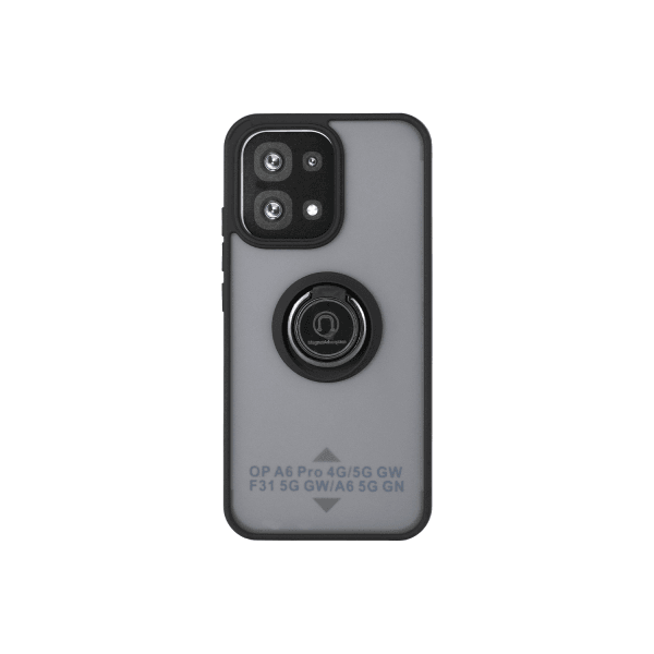 Накладка Totu Gingle Ring для Oppo A6 5G / A6 Pro 4G / 5G / F31 5G чорна-0