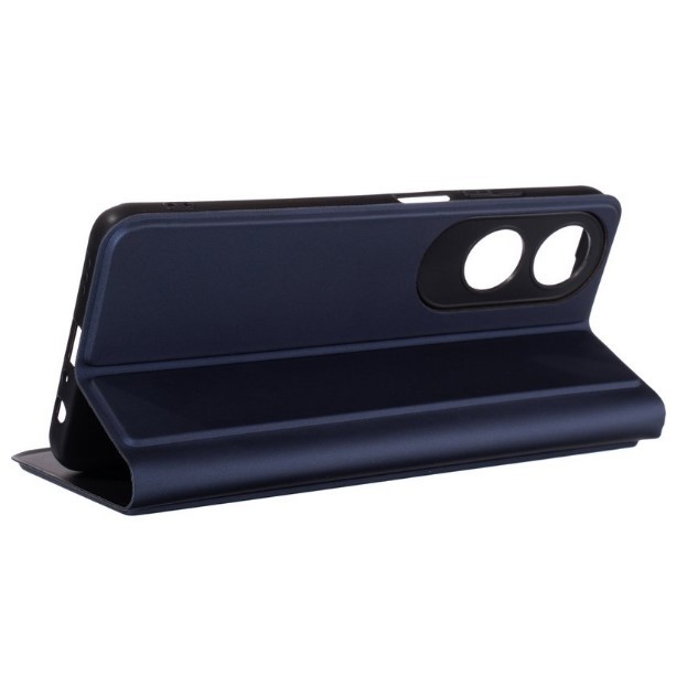 Книжка Gelius Shell Case для Oppo A60 темно-синя-3