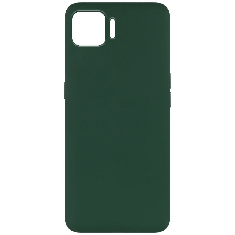 Silicone Cover Full without Logo (A) для Oppo A73 (Dark Green)-0