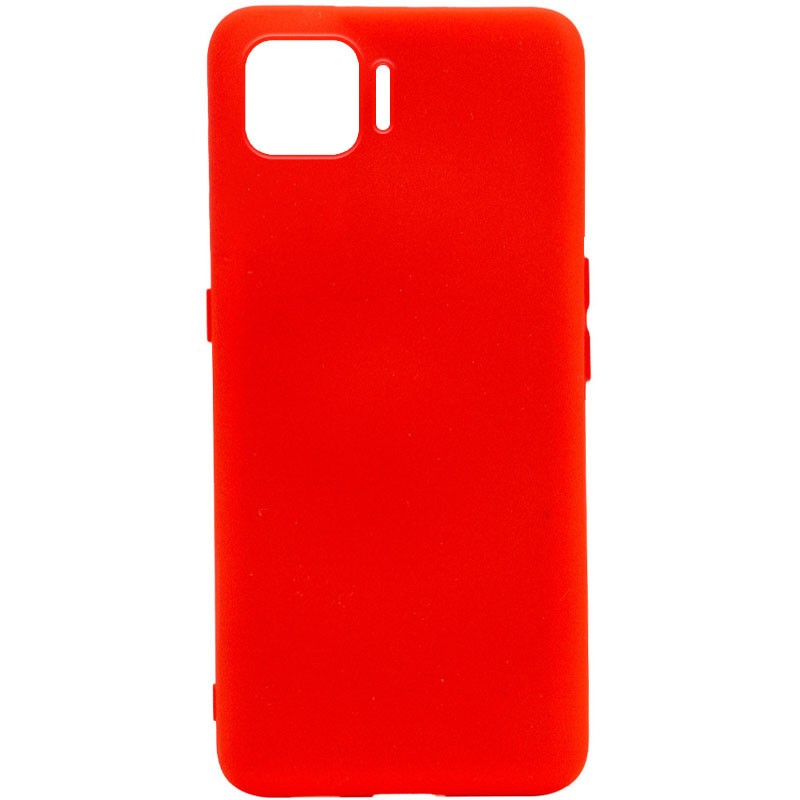 Silicone Cover Full without Logo (A) для Oppo A73 (Red)-0