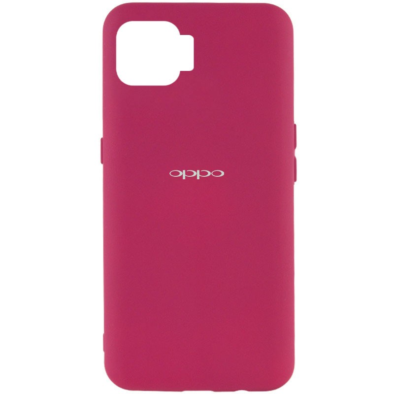 Silicone Cover My Color Full Protective (A) для Oppo A73 (Marsala)-0