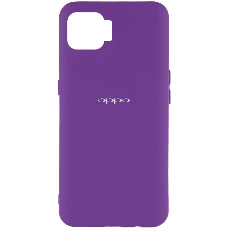 Silicone Cover My Color Full Protective (A) для Oppo A73 (Purple)-0