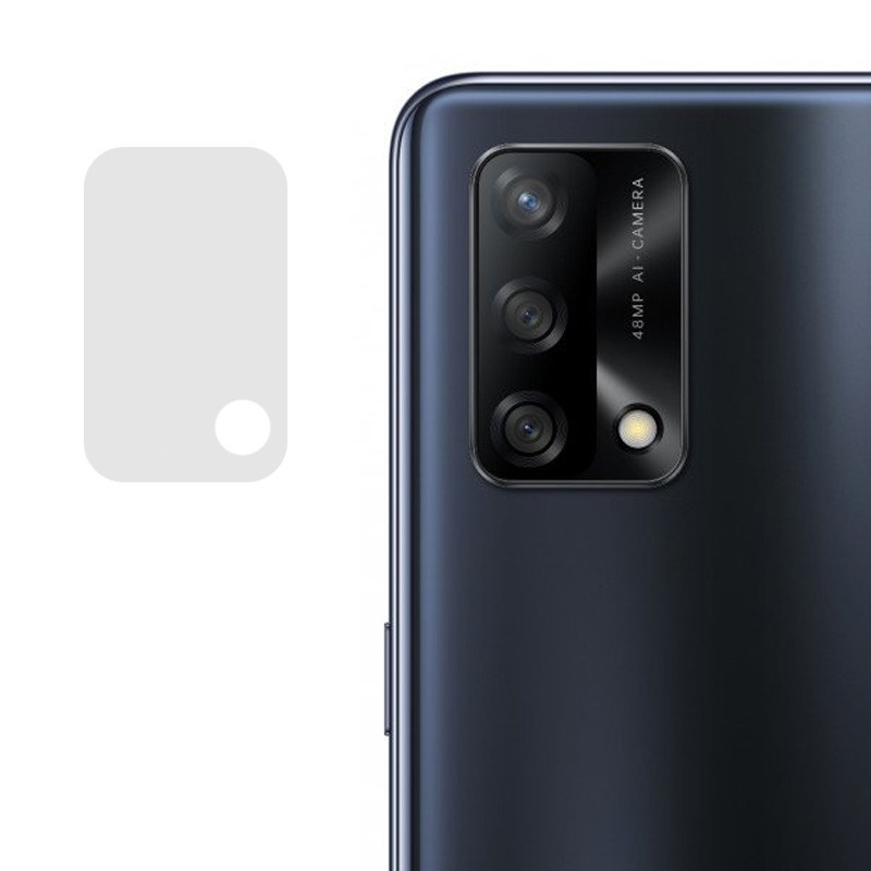 Гнучке захисне скло 0.18mm на камеру для Oppo A74 4G прозоре-0