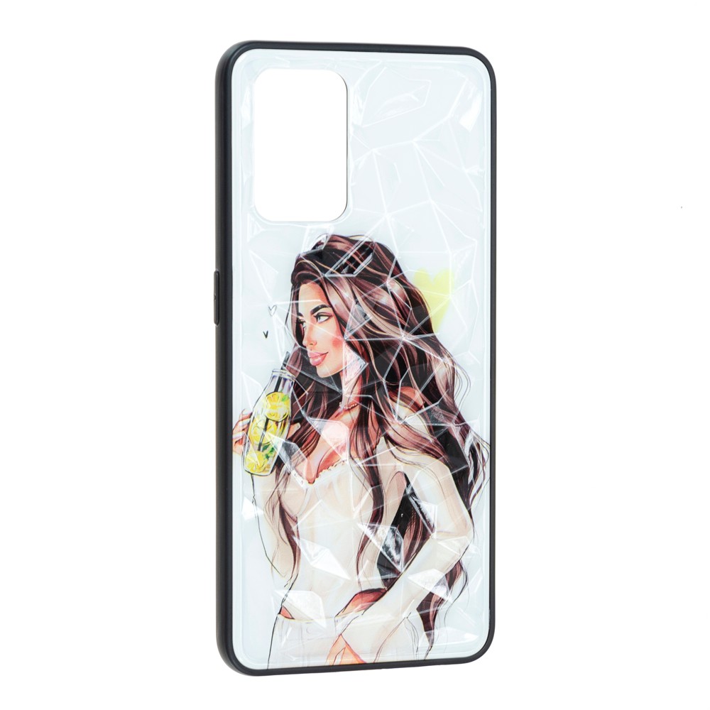 Накладка Ladies для Oppo A74 Дівчина з лимонадом-0