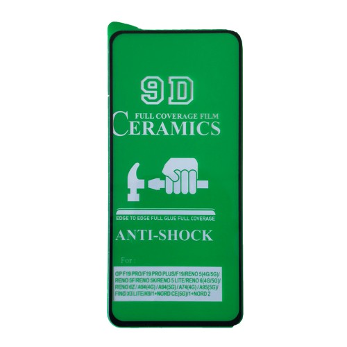 Гнучке скло Ceramic для OPPO A74/Reno 5 lite/A94/A95 5G/ One plus Nord GE 5G/ One plus Nord 2 глянцеве (м`яка упаковка)-0