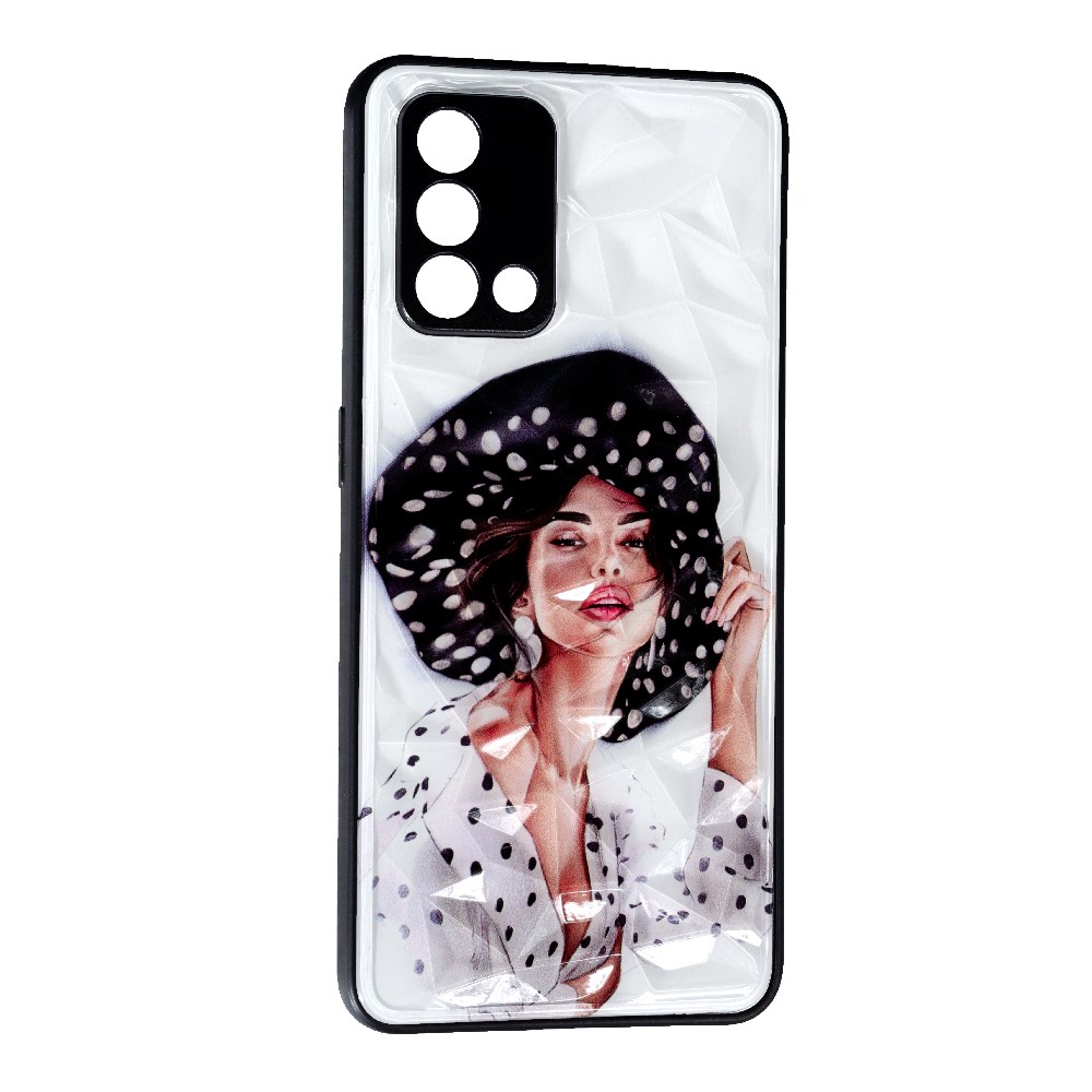 Накладка Ladies Camera для Oppo A74  Girl in a hat-0