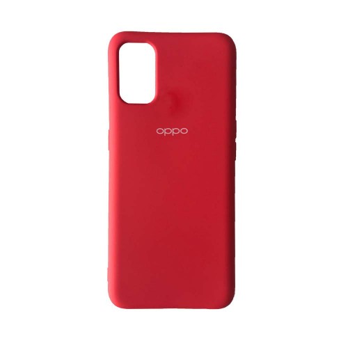 Silicone Case Full для Oppo A74 Red-0
